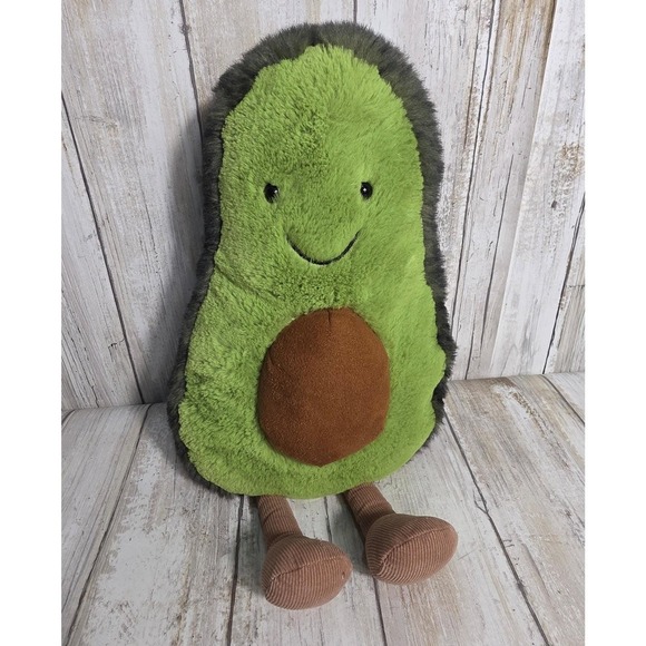 Jellycat Other - 100%AUTHENTIC Jellycat Amuseable Avocado Green Plush Stuffed Animal Toy 13Inch